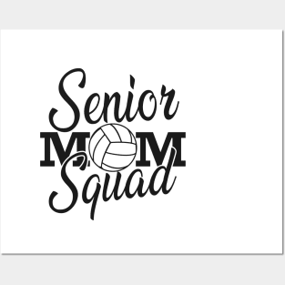 Volleyball Senior Mom Squad Posters and Art